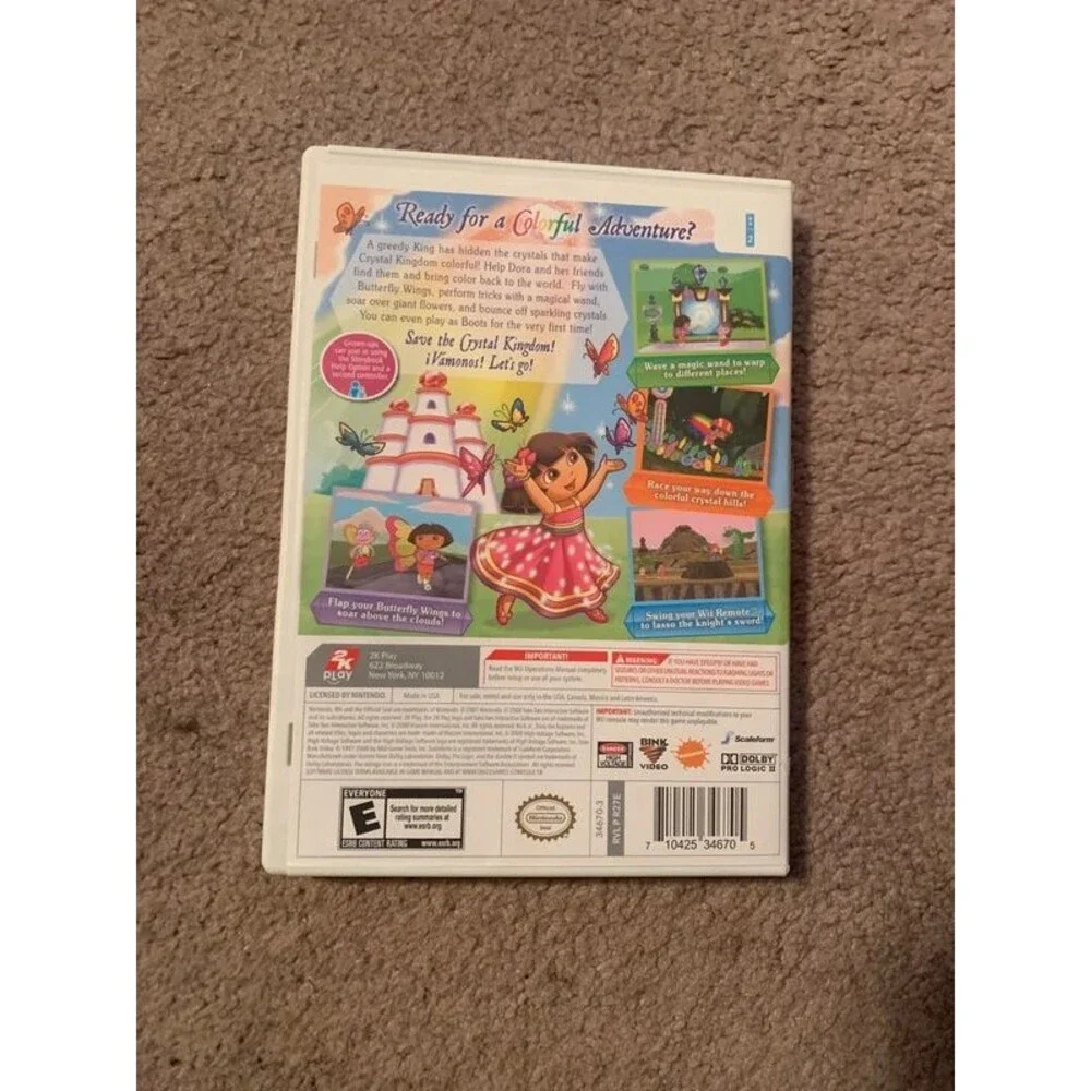 Dora Saves The Crystal Kingdom Wii